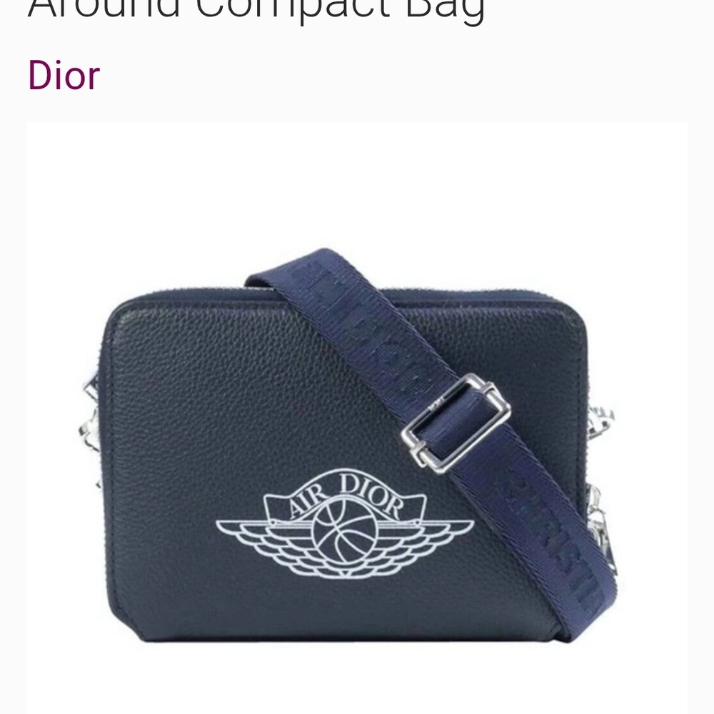 Dior x Air Jordan Messenger Pouch ( Like New ) - Picture 2 of 6